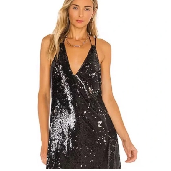 Free People Double Take Sequin Mini Dress XS - Picture 2 of 16
